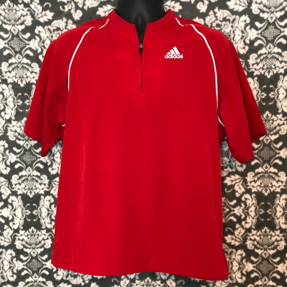 Adidas Athletic Shirt with Drawstring Bottom Sz S